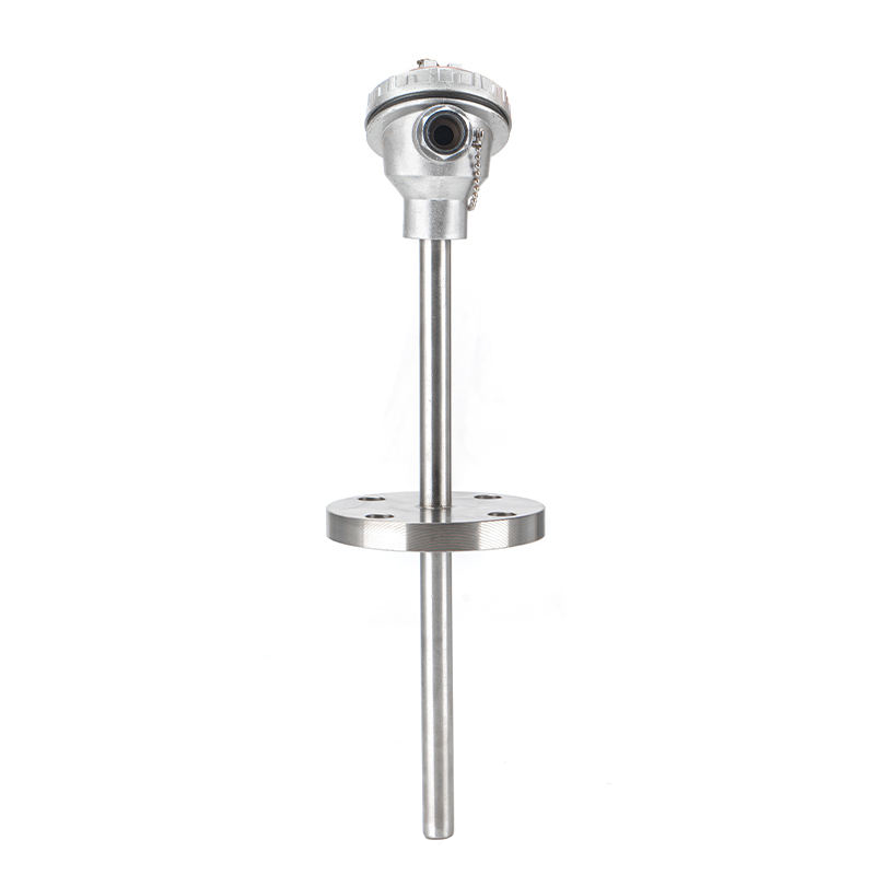 Thermokoppel met beweegbare flens