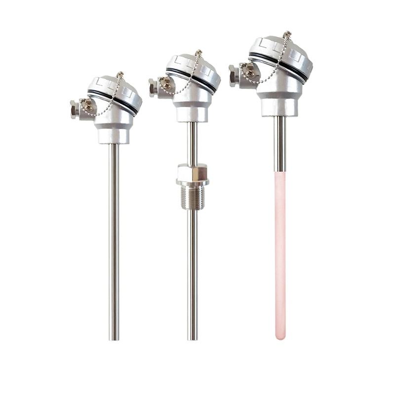 Draaddiameter van 0,2–0,4 mm Type S/B/R platina-rhodium thermokoppeloven hogetemperatuursensorsonde voor gesmolten metalen