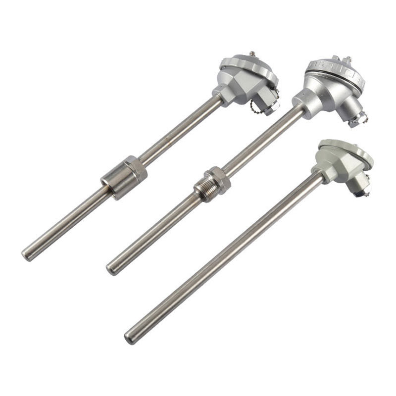 Geïsoleerd, waterdicht, slijtvast thermokoppel roestvrij staal materiaal 1800°C K-type thermokoppel PT100 RTD-type sondethermokoppel