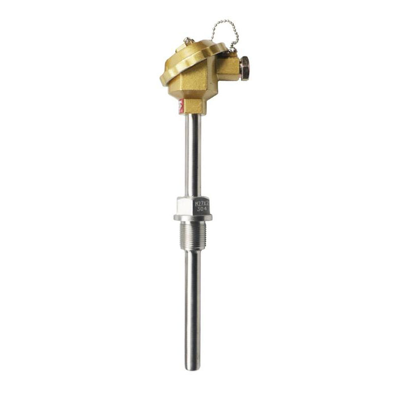 Geïsoleerd, waterdicht, slijtvast thermokoppel roestvrij staal materiaal 1800°C K-type thermokoppel PT100 RTD-type sondethermokoppel