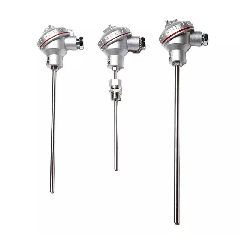 Premium hogetemperatuursensor PT100 type K roestvrijstalen thermokoppel