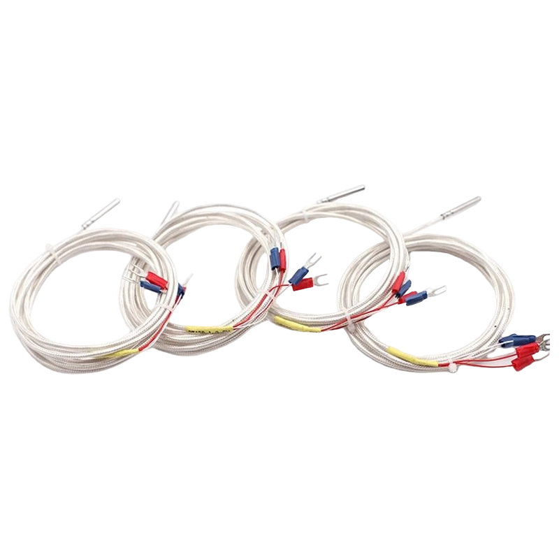 Industriële PT100 RTD-temperatuursensor 3-draads platina thermistor 50 mm thermokoppelsonde