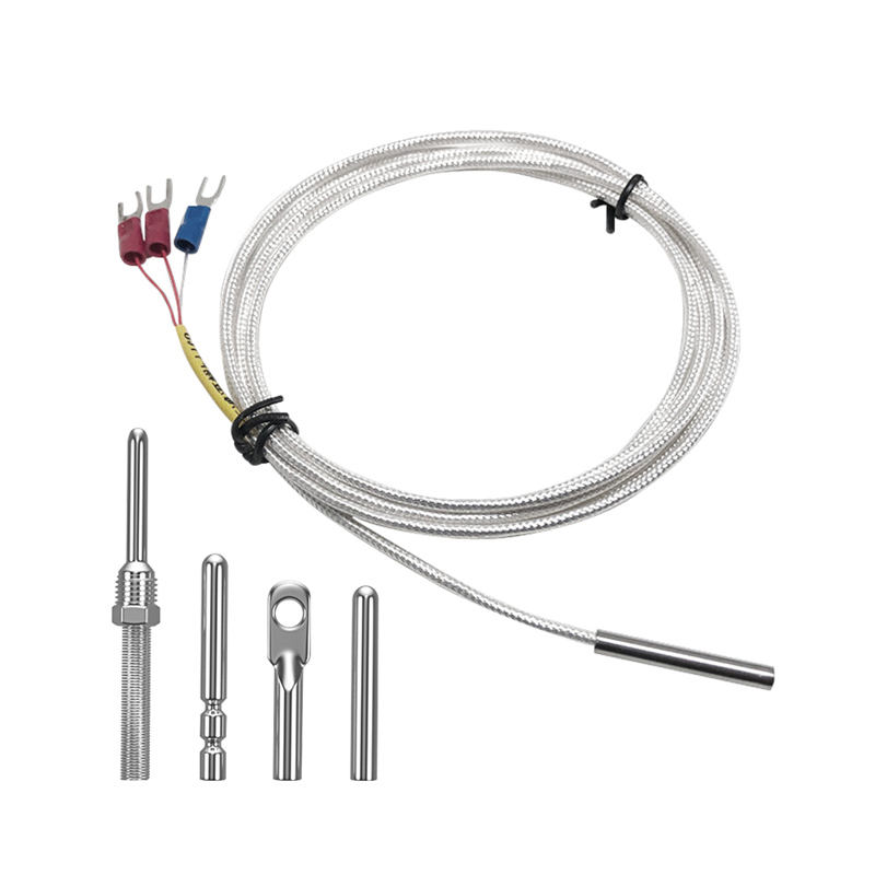 WZP-035 PT100-sonde 5 × 35 mm kabel 1–20 m platina weerstandsthermometer RTD corrosiebestendig waterdicht anti-corrosie temperatuursensor