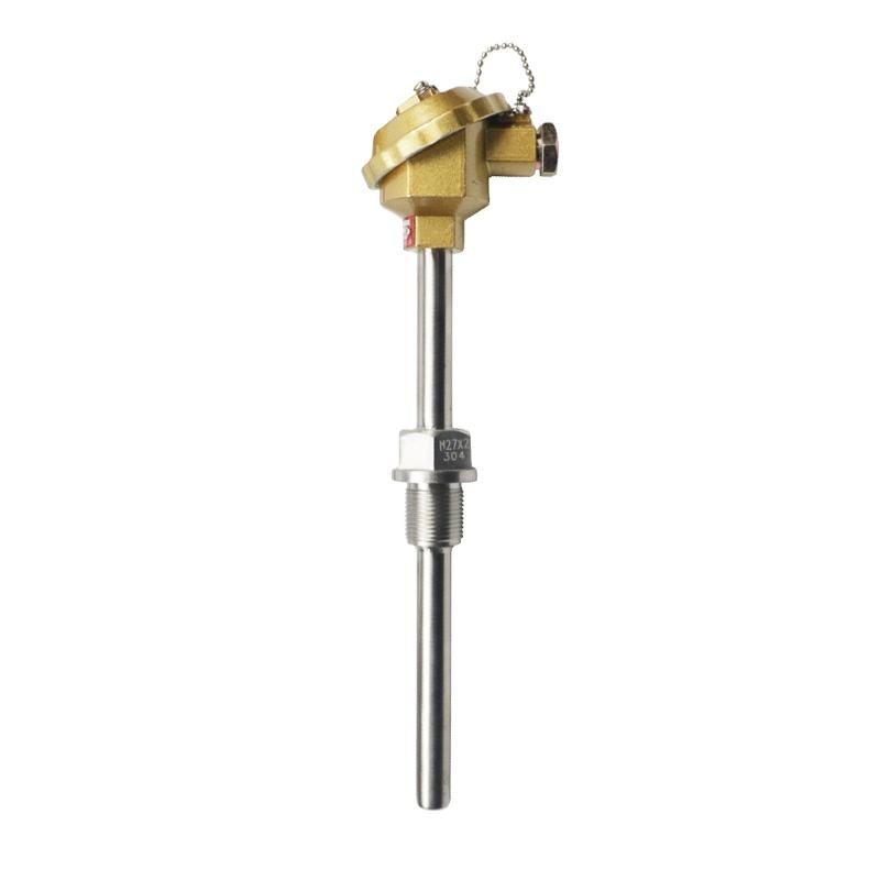 Geïsoleerd, waterdicht, slijtvast thermokoppel roestvrij staal materiaal 1800°C K-type thermokoppel PT100 RTD-type sondethermokoppel