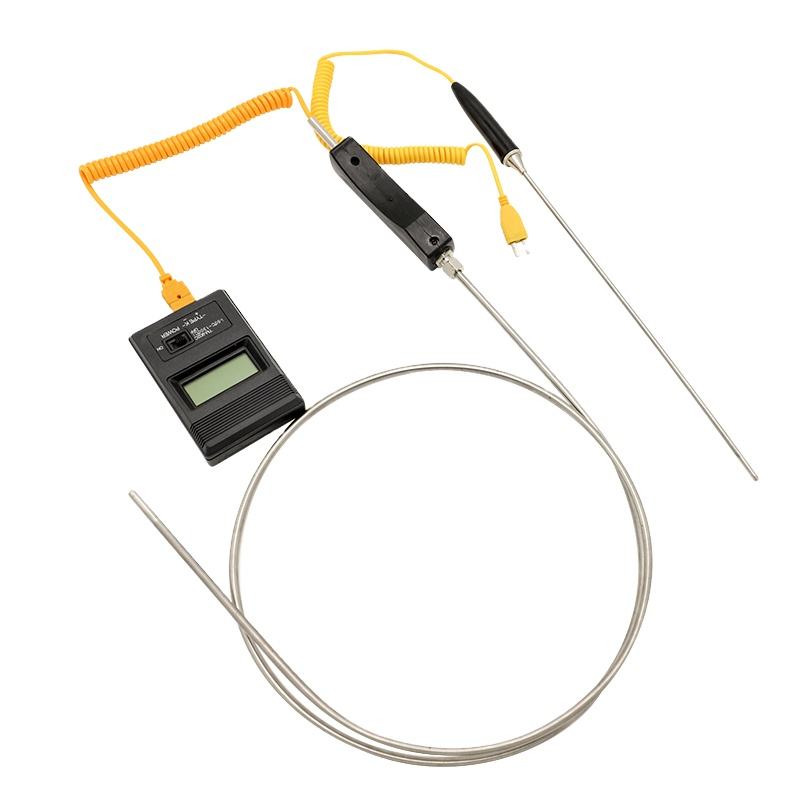 Gecertificeerd handthermokoppel PT100K-type temperatuursensor Flexibele thermokoppel-meetsonde