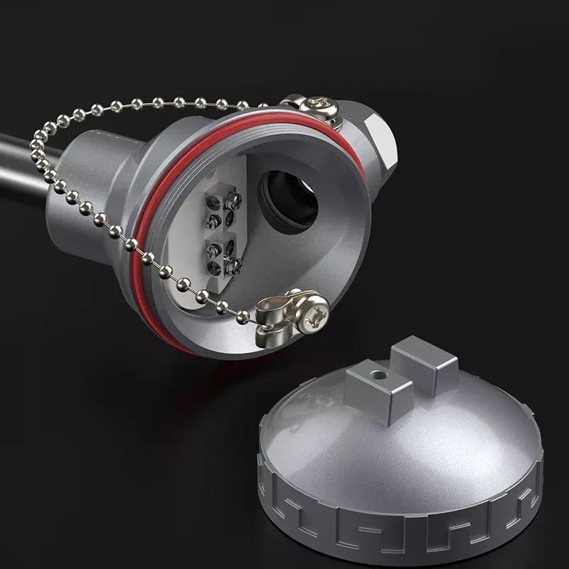 Industriële ovensensor voor hoge temperaturen Roestvrijstalen sonde 1200°C Thermokoppelsensor type K