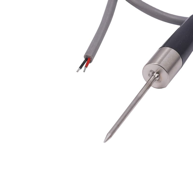 Sonde met een diameter van 3 mm 3-draads RTD Pt100-temperatuursensor Handheld K-type thermokoppel van 1 meter Roestvrijstalen naaldsonde