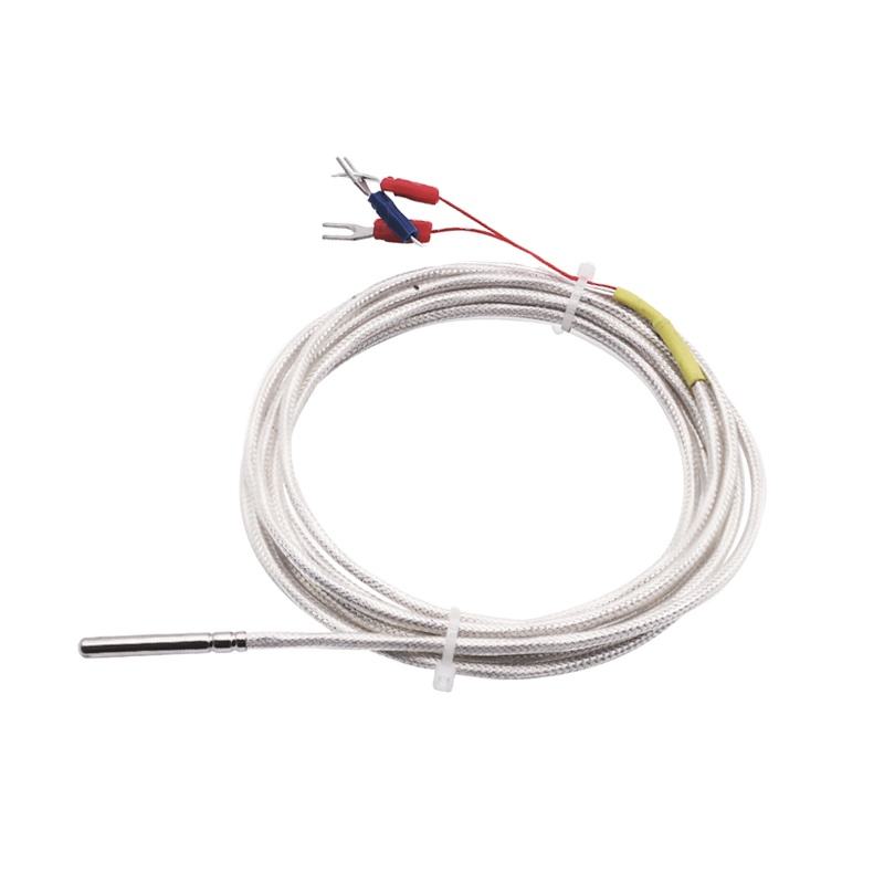 WZP-035 PT100-sonde 5 × 35 mm kabel 1–20 m platina weerstandsthermometer RTD corrosiebestendig waterdicht anti-corrosie temperatuursensor